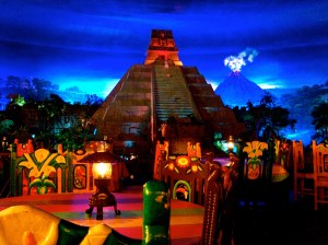 Inside EPCOT Mexico