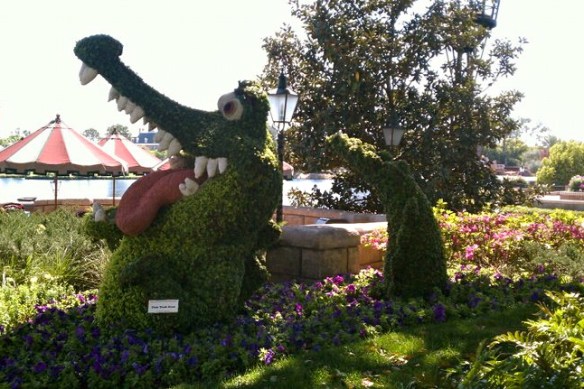 Epcot Flower and Garden Croc